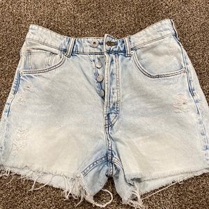 High waisted H&M shorts
